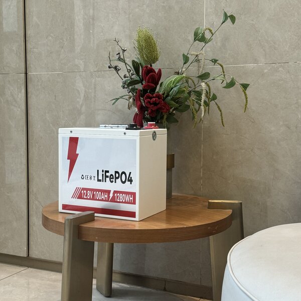 LiFePO4 Battery Pack Manufacturer - Lusen 12V 100/120/135/200Ah for Golf Cart RV Campers Built-in Bluetooth 6000 Cycles