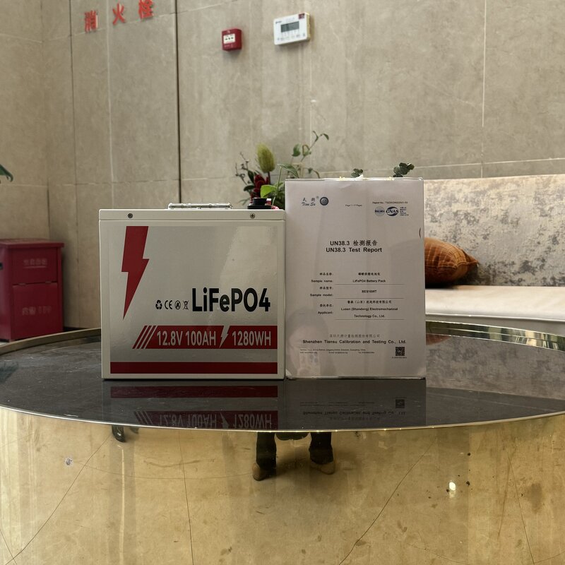 LiFePO4 Battery Pack Manufacturer - 12V 100 120 135 200Ah for Golf Cart RV Campers Built-in Bluetooth 6000 Cycles