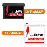 LiFePO4 Battery Pack Manufacturer - 12V 100 120 135 200Ah for Golf Cart RV Campers Built-in Bluetooth 6000 Cycles