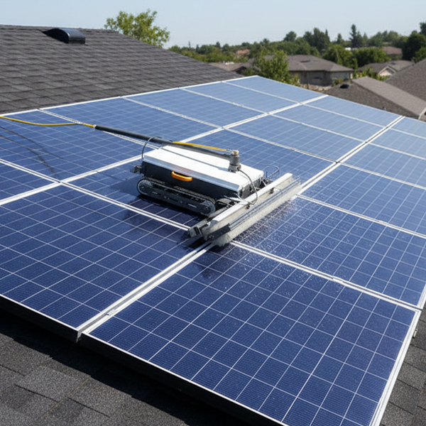 Solar Panel Cleaning Machine Manufacturer - Fully Automatic Wet/Dry Brush Dual-Purpose