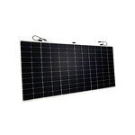 Solar Panel Manufacturer - Lusen HJT 600W 16.49%-17.52% Efficiency Pure Black Glass Front Aluminium