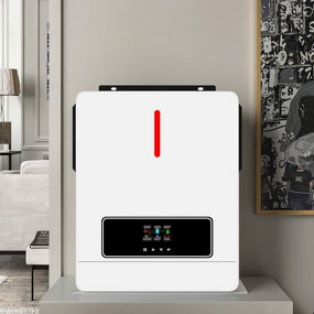 Solar String Inverter Manufacturer - Single 4-8kW 220-230V 50Hz MPPT Pure Sine Wave LCD Display IP65 Hybrid Grid WiFi