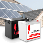 LiFePO4 Battery Pack Manufacturer - Lusen 6000 Cycles Liquid 12v 100/120/135/200Ah Golf Cart RV Campers Built-in Bluetooth