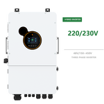 Hybrid Solar Inverter Manufacturer - 6KW Pure Sine Wave 48V 230V Off Grid 135A Mppt Solar Controller Built-in WIFI