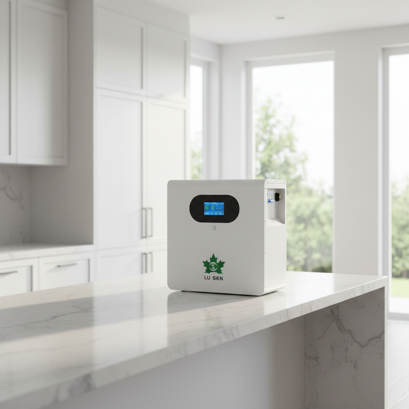 Wall-Mounted Battery Manufacturer - Lusen 51.2V Lithium Iron Phosphate Hybrid/Off-Grid Home Appliances Smart BMS 5-10kW 100Ah-300Ah