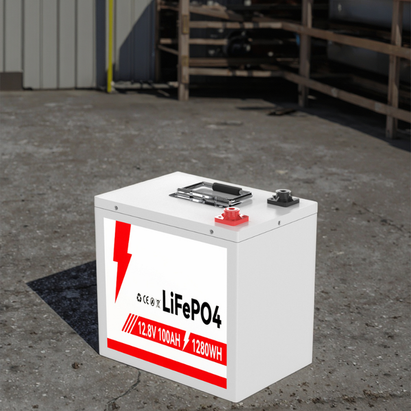 LiFePO4 Battery Pack Manufacturer - Lusen Built-in Bluetooth 12.8V 100/120/135/200Ah for Golf Cart RV Campers Off-Road