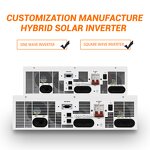 Solar Inverter Manufacturer - Hybrid 3000W MPPT Off-Grid 220V/230V/240V IP65 Protection Home Use