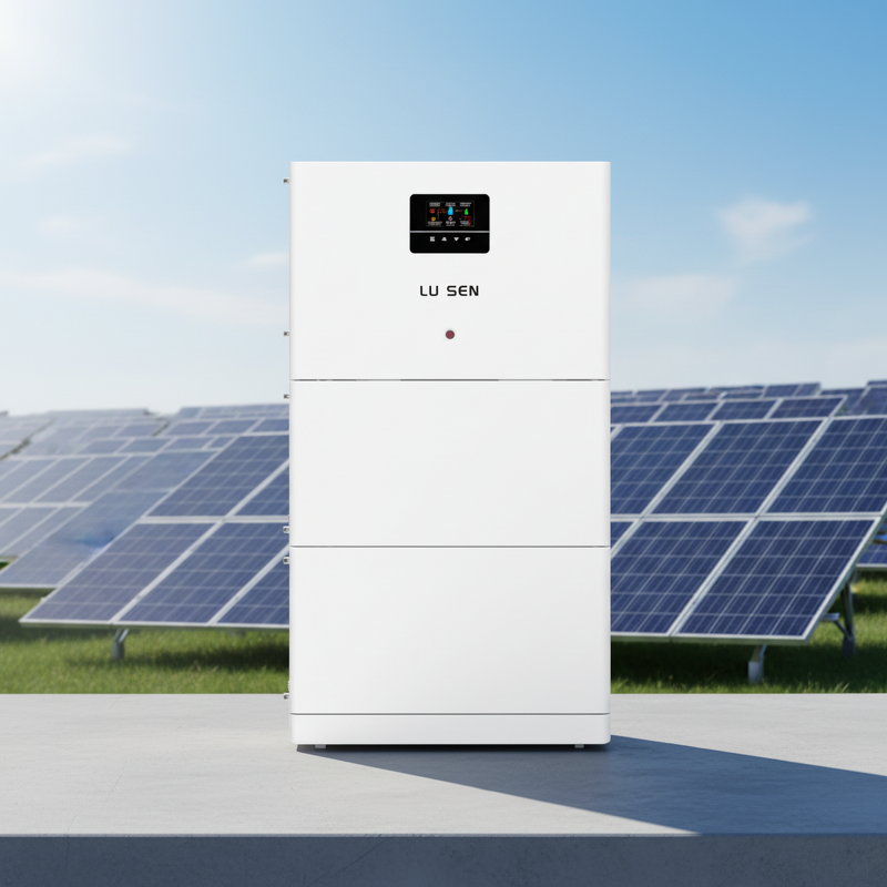 Lithium Ion Battery Storage System Manufacturer - Lusen Split Stackable 12V 5-10kW AC IP65 Waterproof 10kWh 100Ah
