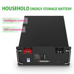 Home Energy Storage Manufacturer - Lusen 51.2V 5KWH-15KWH 200AH 6000-Cycle Hybrid CAN LiFePO4 Solid State BMS Rack-Mount