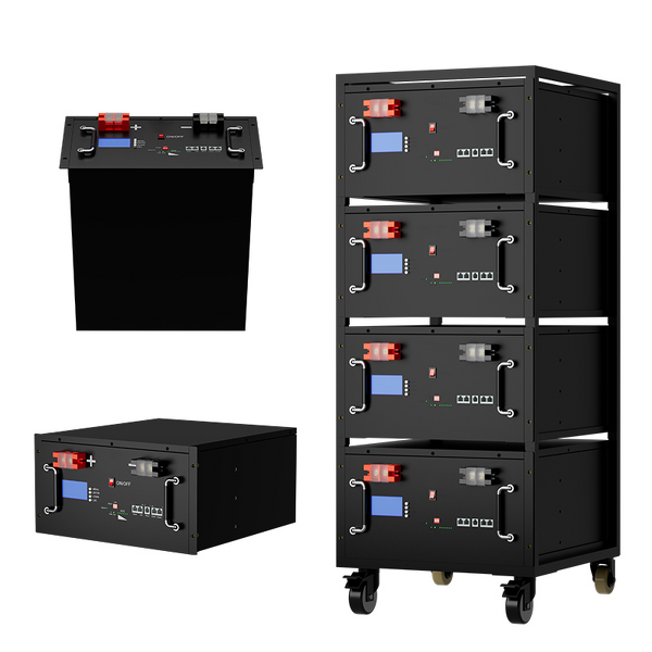 Lithium Battery Box Manufacturer - Custom DIY 280Ah Prismatic with BMS LCD Metal Case