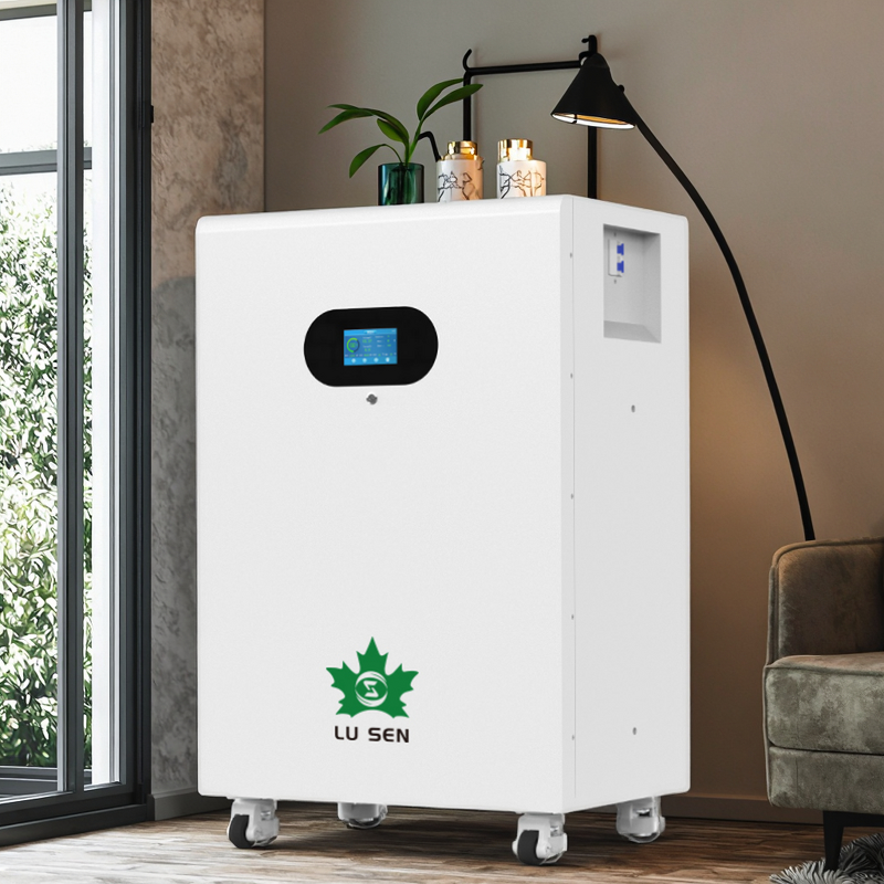 Home Energy Battery Manufacturer - LUSEN 51.2V LiFePO4 200Ah 20KWh Pure Sine Wave Hybrid Grid with Smart BMS 10-20Kw Output