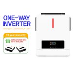 Solar String Inverter Manufacturer - Single 4-8kW 220-230V 50Hz MPPT Pure Sine Wave LCD Display IP65 Hybrid Grid WiFi