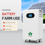 Lithium Iron Battery Manufacturer - 51.2V 200Ah Hybrid Grid AC IP65 Waterproof Grade a All-In-One Floor Standing 10-20Kw