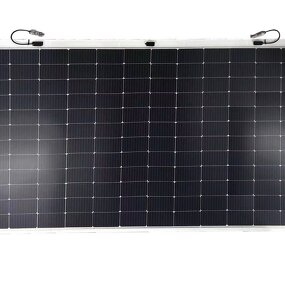 Solar Panel Manufacturer - Lusen Customized HJT 700W/460W/800W 16.49%-17.52% Efficiency Pure Black Glass Front Cover