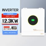 Off Grid Inverter Manufacturer - 3KW 48VDC to 230VAC Built-in Wi-Fi with 120A MPPT Solar Charge Controller