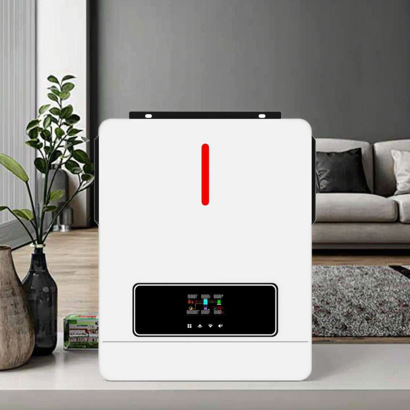 Solar Inverter Manufacturer - Lusen Home Hybrid On-Grid 4KW-6KW 220V MPPT Pure Sine Wave IP65 Three Phase