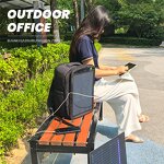 Solar Panel Backpack Manufacturer - 14W Mono PERC with 20L USB/Type-C Dual Capacity for Hiking Travel