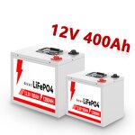 LiFePO4 Battery Pack Manufacturer - Lusen 6000 Cycles 12v 100/120/135/200Ah for Golf Cart RV Campers Built-in Bluetooth