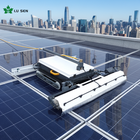 Solar Panel Cleaning Robot Manufacturer - Fully Automatic Wet/Dry Brush Dual-Purpose