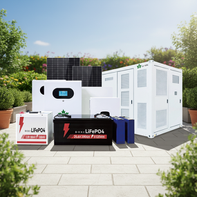 Hybrid Solar System Manufacturer - 5-10KW Residential LiFePO4 Battery MPPT PWM Controller 48V