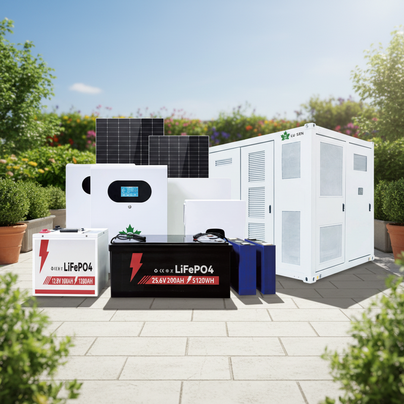 Hybrid Solar System Manufacturer - 5-10KW Residential LiFePO4 Battery MPPT PWM Controller 48V