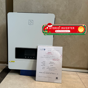 Solar Inverter Manufacturer - Lusen Home Hybrid On-Grid 4KW-6KW 220V MPPT Pure Sine Wave IP65 AC