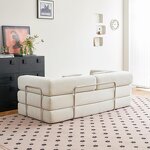 Plush Sofa Couch Manufacturer - Boneless Soft with Shaggy Fur Throw Blanket