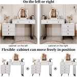 Dressing Table Manufacturer - Makeup Table with LED Mirror & Light