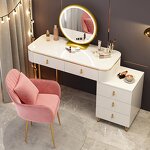 Dressing Table Manufacturer - Small Cheap with Full Length LED Mirror & Light