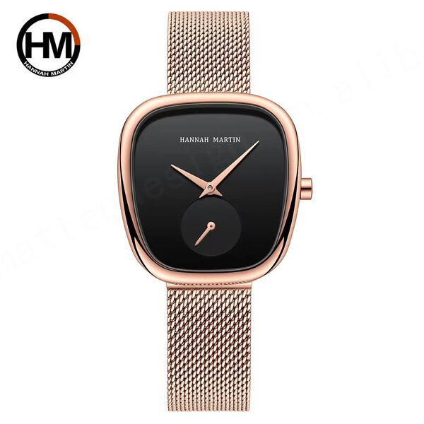 Ladies Quartz Watch Manufacturer - HANNAH MARTIN Factory New Japan Movt Fashion Waterproof 3 Bar Custom Luxury