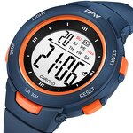 Men's Digital Watch Manufacturer - 3ATM Waterproof Sport 40mm Dial ABS Case with Light Feature for Teenager Students