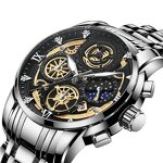 Men's Analog Watch Manufacturer - AVA VOOM 2023 Original New Waterproof Stainless Steel Quartz Fashion Business Sun Moon Star