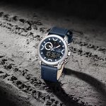 Men's Chronograph Watch Manufacturer - NAVIFORCE 9261 Multifunction Couple Bracelet Quartz Leather Waterproof Calendar