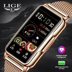 Women's Smartwatch Manufacturer - LIGE BW0451 1.47-inch Chronograph Heart Rate Monitor Blood Pressure Smart Bracelet Connected Phone