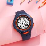 Men's Digital Watch Manufacturer - 3ATM Waterproof Sport 40mm Dial ABS Case with Light Feature for Teenager Students