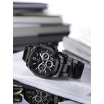 Men's Chronograph Watch Manufacturer - REWARD 81549 Luxury Stainless Steel Rose Quartz Luminous & Waterproof