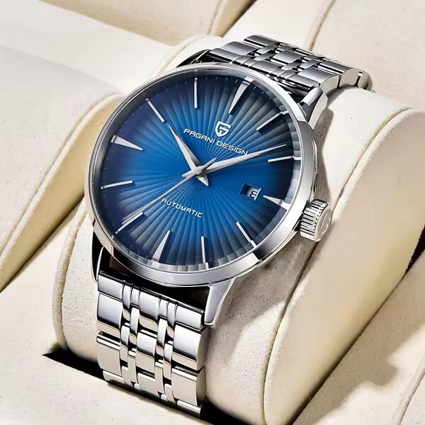 Men's Mechanical Watch Manufacturer - PAGANI DESIGN Automatic Stainless Steel Leather 100m Waterproof Luxury