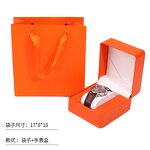 Watch Packaging Box Manufacturer - Wholesale Custom Logo Stock Square Black Special Paper with Pocket
