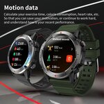 Men's Smart Wristwatch Manufacturer - 2024 New NX9 Health Monitoring Full Touch Screen Heart Rate Monitor for Android IOS