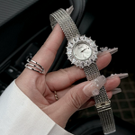 Women's Dress Watch Manufacturer - Hot Selling Retro Light Luxury Wheat Ear Design Strap Diamond Inlaid Ladies