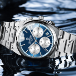 Men's Chronograph Watch Manufacturer - BINBOND New Top Brand Luminous 30M Waterproof Multifunctional