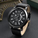 Men's Watch Set Manufacturer - SOKI 4PCS with Bracelet Gift Set Fashion Bead Bangle & Quartz Watch