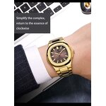 Luxury Men's Watch Manufacturer - HOURSLY Luminous Fashion Waterproof Stainless Steel Quartz Business