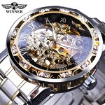 Men's Automatic Watch Manufacturer - Winner 1089 Professional Movement Waterproof Stainless Steel Luxury Mechanical Luminous