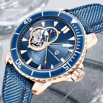 Tourbillon Men's Watch Manufacturer - PAGANI DESIGN Ceramic Bezel Sapphire Crystal Hollow Automatic 200M Waterproof