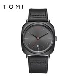Men's Casual Watch Manufacturer - TOMI Trendy Quartz with Leather Strap Vogue New Modern Hour Clock Funny Sport