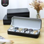 Watch Storage Case Manufacturer - 6 10 12 Slots Portable Organizer with Handle