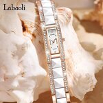Rectangle Women's Watch Manufacturer - Luxury Ceramic Design Classical Diamond & Ladies Fashion