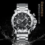 Men's Quartz Watch Manufacturer - NEKTOM Waterproof Steel Strap Fashion Luminous Calendar Sports
