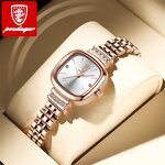Women's Sport Watch Manufacturer - Poedagar High Quality Stainless Steel Strap Top Brand Waterproof Quartz for Girls